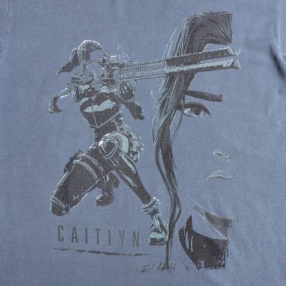 League of Legends Caitlyn Zine Tee - Image 3