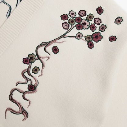Persephone Cherry Blossom Cardigan - Image 8