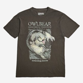 D&D Owlbear Zine Tee