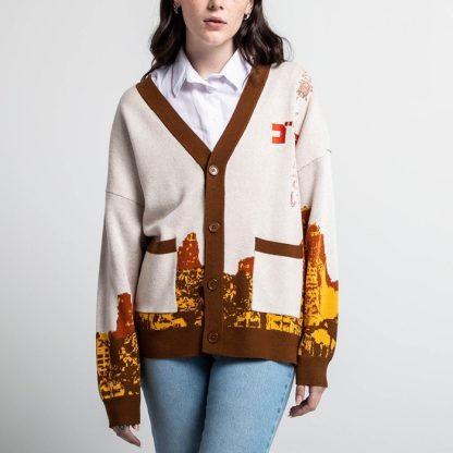 Godzilla Varsity Cardigan - Image 8