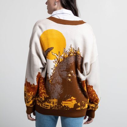 Godzilla Varsity Cardigan - Image 11
