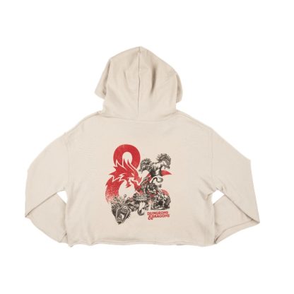 Dungeon Monsters Cropped Hoodie - Image 2
