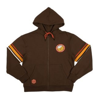 Vox Machina Retro Striped Zip-Up Hoodie