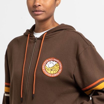 Vox Machina Retro Striped Zip-Up Hoodie - Image 6