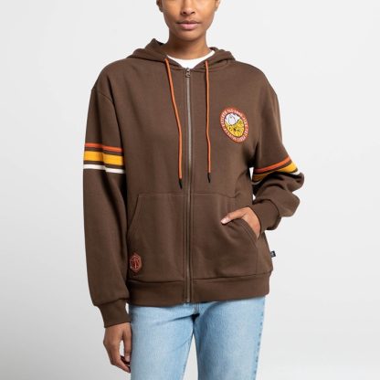 Vox Machina Retro Striped Zip-Up Hoodie - Image 3