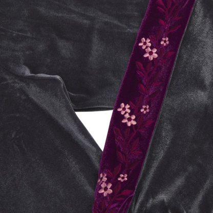 Rose Velour Gray Hoodie - Image 19