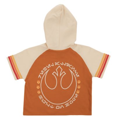 Rebel Alliance Cropped Short Sleeve Hoodie - Image 2
