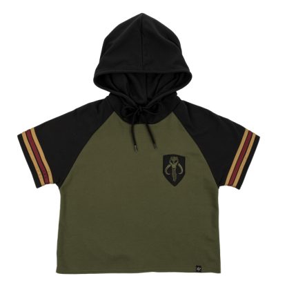 Warriors Of Mandalore Cropped Short Sleeve Hoodie - Image 2