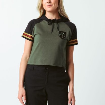 Warriors Of Mandalore Cropped Short Sleeve Hoodie - Image 3
