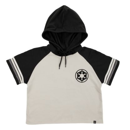 Imperial Trooper Cropped Short Sleeve Hoodie - Image 2