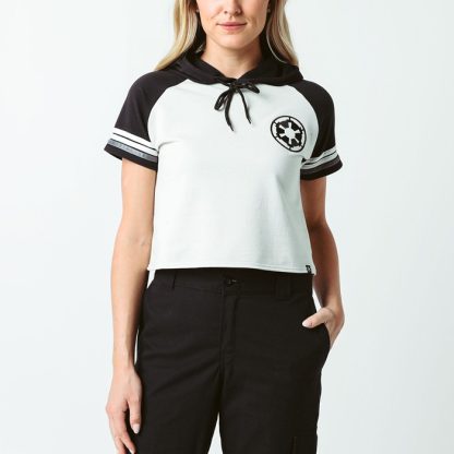 Imperial Trooper Cropped Short Sleeve Hoodie - Image 3