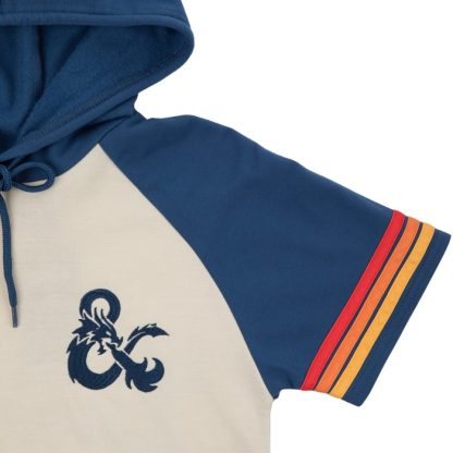 Vintage Cropped Short Sleeve Hoodie - Image 6
