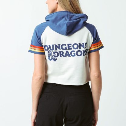 Vintage Cropped Short Sleeve Hoodie - Image 5
