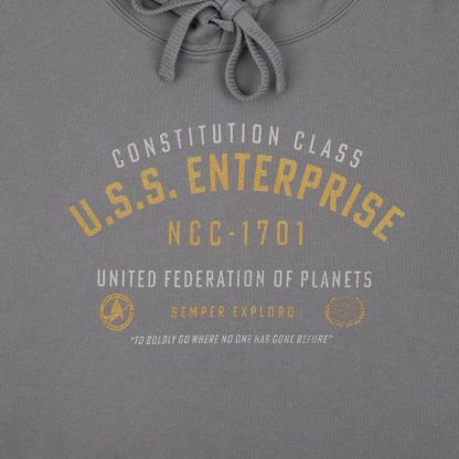 USS Enterprise Cropped hoodie - Image 2