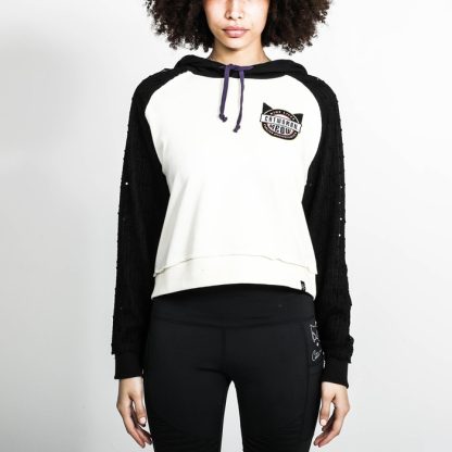 Catwoman Nine Lives Cropped Hoodie - Image 3