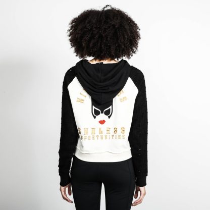Catwoman Nine Lives Cropped Hoodie - Image 8