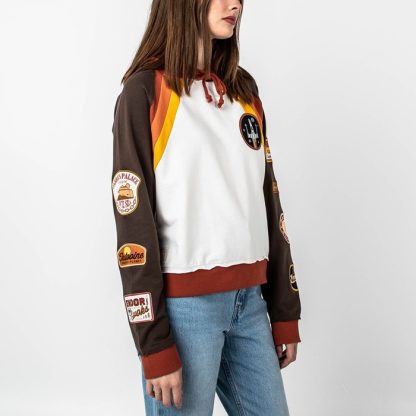 Return Of The Jedi Camp Crop Hoodie - Image 13