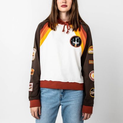 Return Of The Jedi Camp Crop Hoodie - Image 6