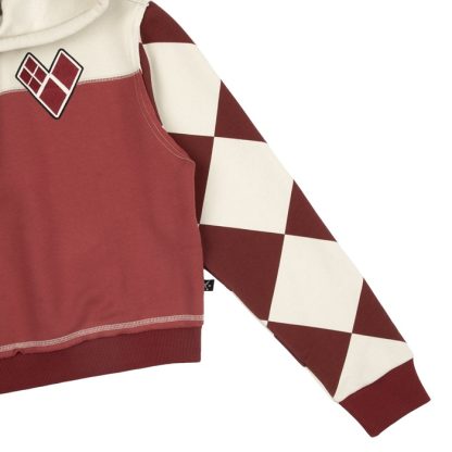 Mad Love Color Block Cropped Hoodie - Image 6