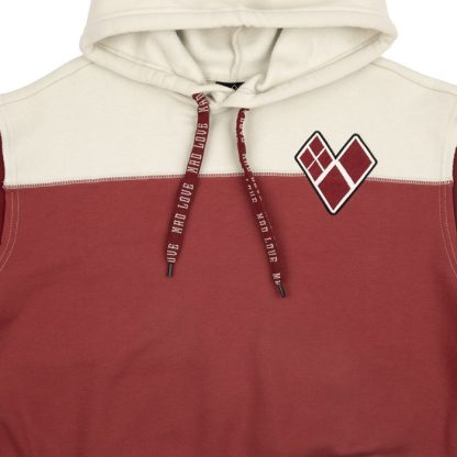 Mad Love Color Block Cropped Hoodie - Image 5