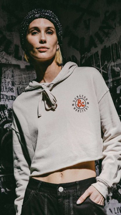 Dungeon Monsters Cropped Hoodie - Image 5