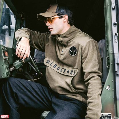 Wade Wilson Mercenary Polar Fleece Pullover - Image 2