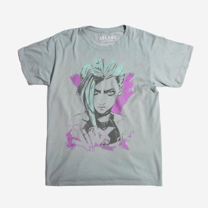 League of Legends Jinx Zine Tee