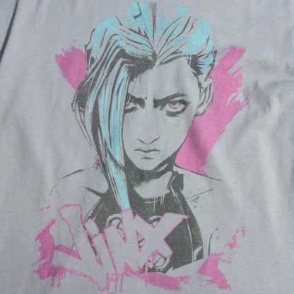 League of Legends Jinx Zine Tee - Image 3