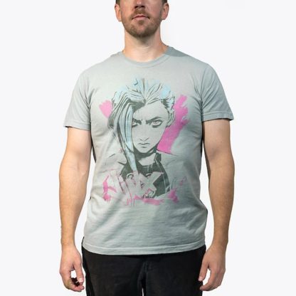 League of Legends Jinx Zine Tee - Image 4
