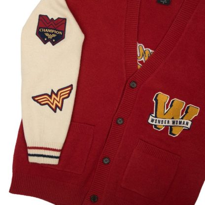 Wonder Woman Varsity Cardigan - Image 14