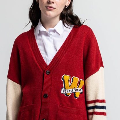 Wonder Woman Varsity Cardigan - Image 9