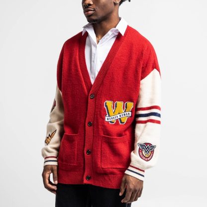 Wonder Woman Varsity Cardigan - Image 12