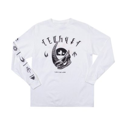 Mudhorn Trophy White Youth Long Sleeve