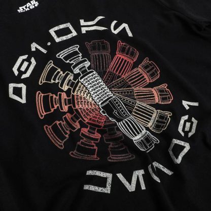 Obi-Wan Lightsaber Color Spin screen print - Image 3