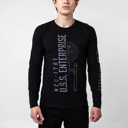 USS Enterprise NCC-1701 Starfleet Long Sleeve - Image 2