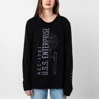 USS Enterprise NCC-1701 Starfleet Long Sleeve - Image 4