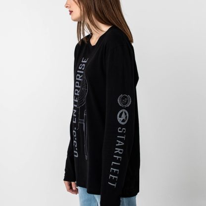 USS Enterprise NCC-1701 Starfleet Long Sleeve - Image 5