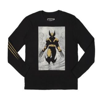 X-Men Wolverine Black Long Sleeve