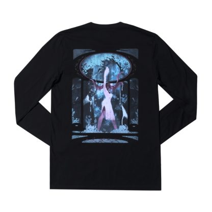 Persephone Among The Trees Black Long Sleeve