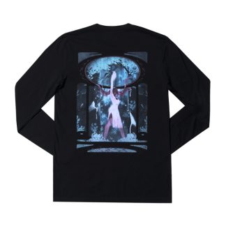 Persephone Among The Trees Black Long Sleeve