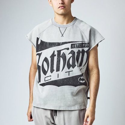 Gotham City Sleeveless Crew Fleece - Image 2