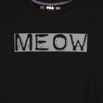 Catwoman Meow Front Tie Long Sleeve - Image 10