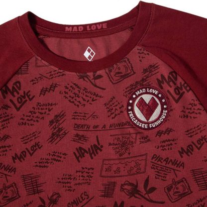 Mad Love Red Raglan - Image 5