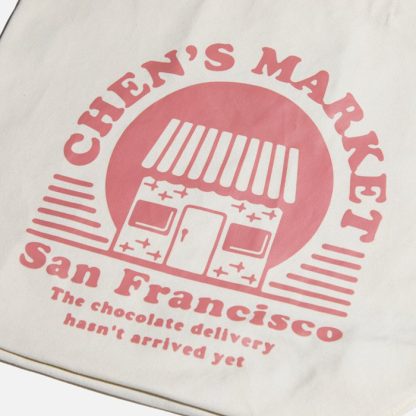 Eddie Brock Story Chen's Market Natural Tote Bag - Image 4