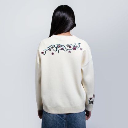 Persephone Cherry Blossom Cardigan - Image 6