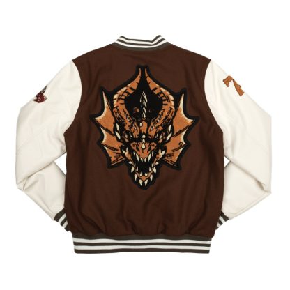 Red Dragon Varsity Jacket - Image 3