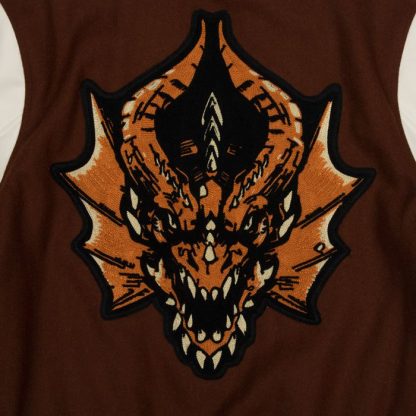 Red Dragon Varsity Jacket - Image 5