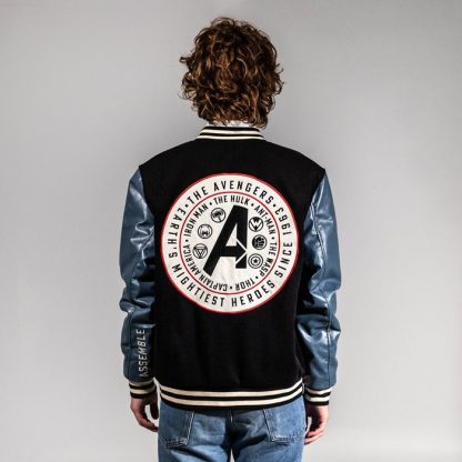 Avengers Assemble Varsity Jacket - Image 4