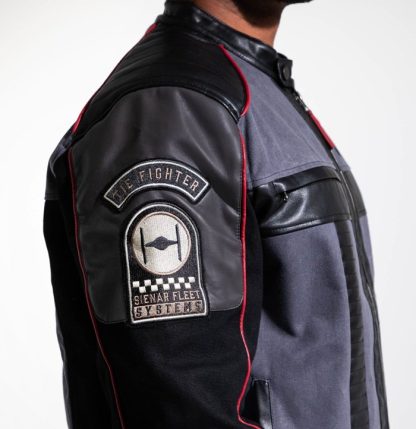 Imperial TIE Fighter Moto Jacket - Image 6