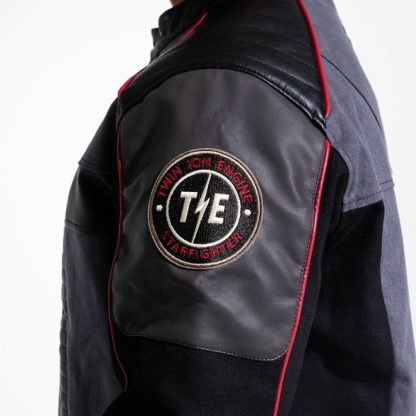 Imperial TIE Fighter Moto Jacket - Image 7